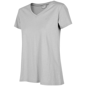 textil Dame T-shirts m. korte ærmer 4F TSD352 Grå