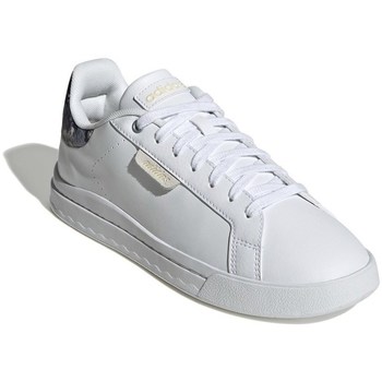 Sko Dame Lave sneakers adidas Originals Court Silk Hvid