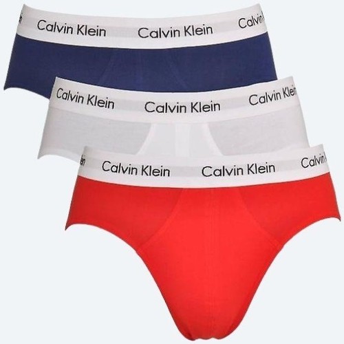 Undertøj Herre Boxershorts Calvin Klein Jeans 0000U2661G 3P HIP BRIEF Flerfarvet
