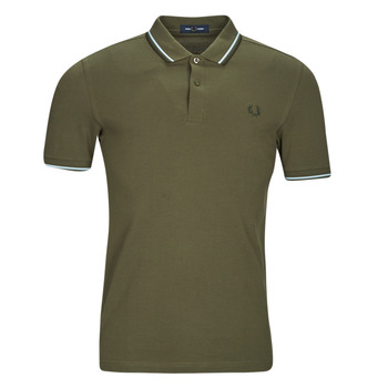 textil Herre Polo-t-shirts m. korte ærmer Fred Perry TWIN TIPPED FRED PERRY SHIRT Kaki