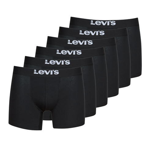 Undertøj Herre Trunks Levi's SOLID BASIC BRIEF PACK X6 Sort