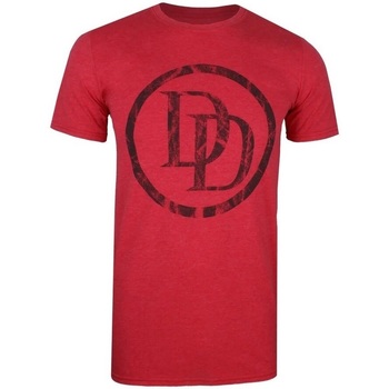 textil Herre Langærmede T-shirts Daredevil  Rød