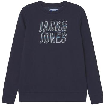 textil Dreng Sweatshirts Jack & Jones  Blå