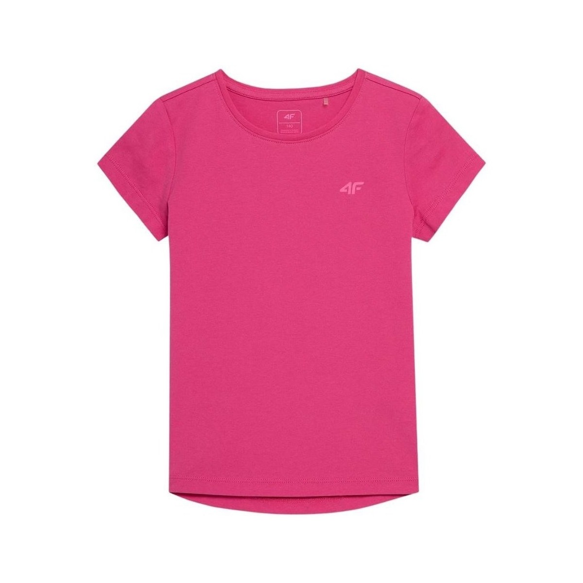 textil Pige T-shirts m. korte ærmer 4F HJL22JTSD00153S Pink