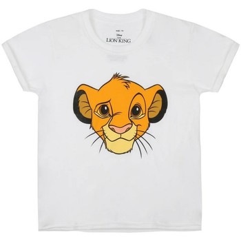 textil Pige Langærmede T-shirts The Lion King  Orange