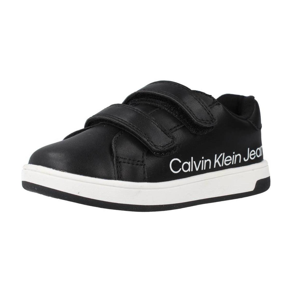 Sko Dreng Lave sneakers Calvin Klein Jeans V1X980325 Sort
