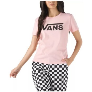 textil Dame T-shirts m. korte ærmer Vans Flying V Crew Beige