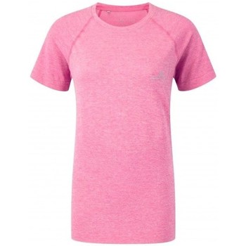 textil Dame T-shirts m. korte ærmer Ronhill Aspiration Cool Knit SS Tee Pink