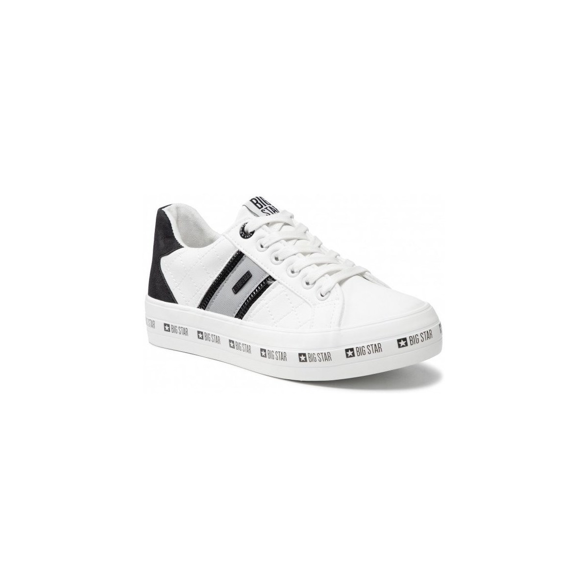 Sko Dame Lave sneakers Big Star II274071 Hvid