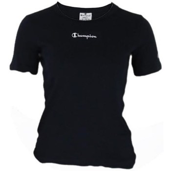 textil Dame T-shirts m. korte ærmer Champion 115430BS501 Sort