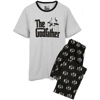 textil Herre Pyjamas / Natskjorte The Godfather  Sort