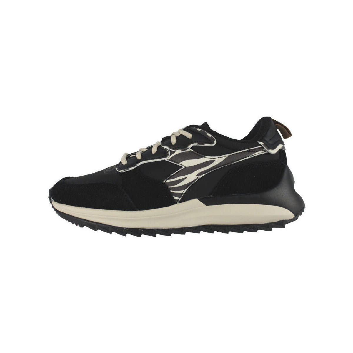 Sko Dame Sneakers Diadora 501.178617 01 C9994 Black/Parchment Sort