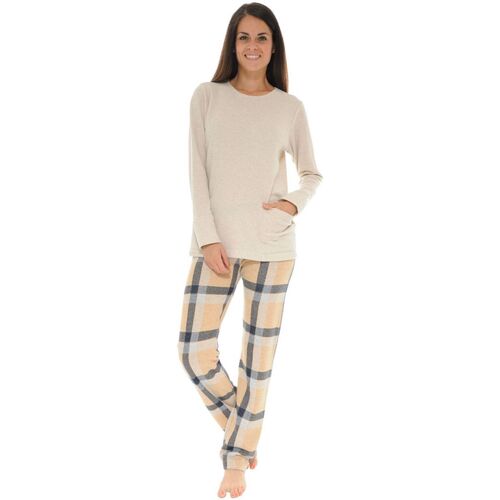 textil Dame Pyjamas / Natskjorte Pilus THEA Beige