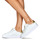Sko Dame Lave sneakers Lauren Ralph Lauren ANGELINE 4-SNEAKERS-LOW TOP LACE Hvid