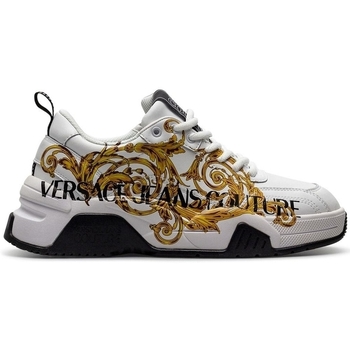 Sko Herre Sneakers Versace Jeans Couture 73YA3SF6 Hvid