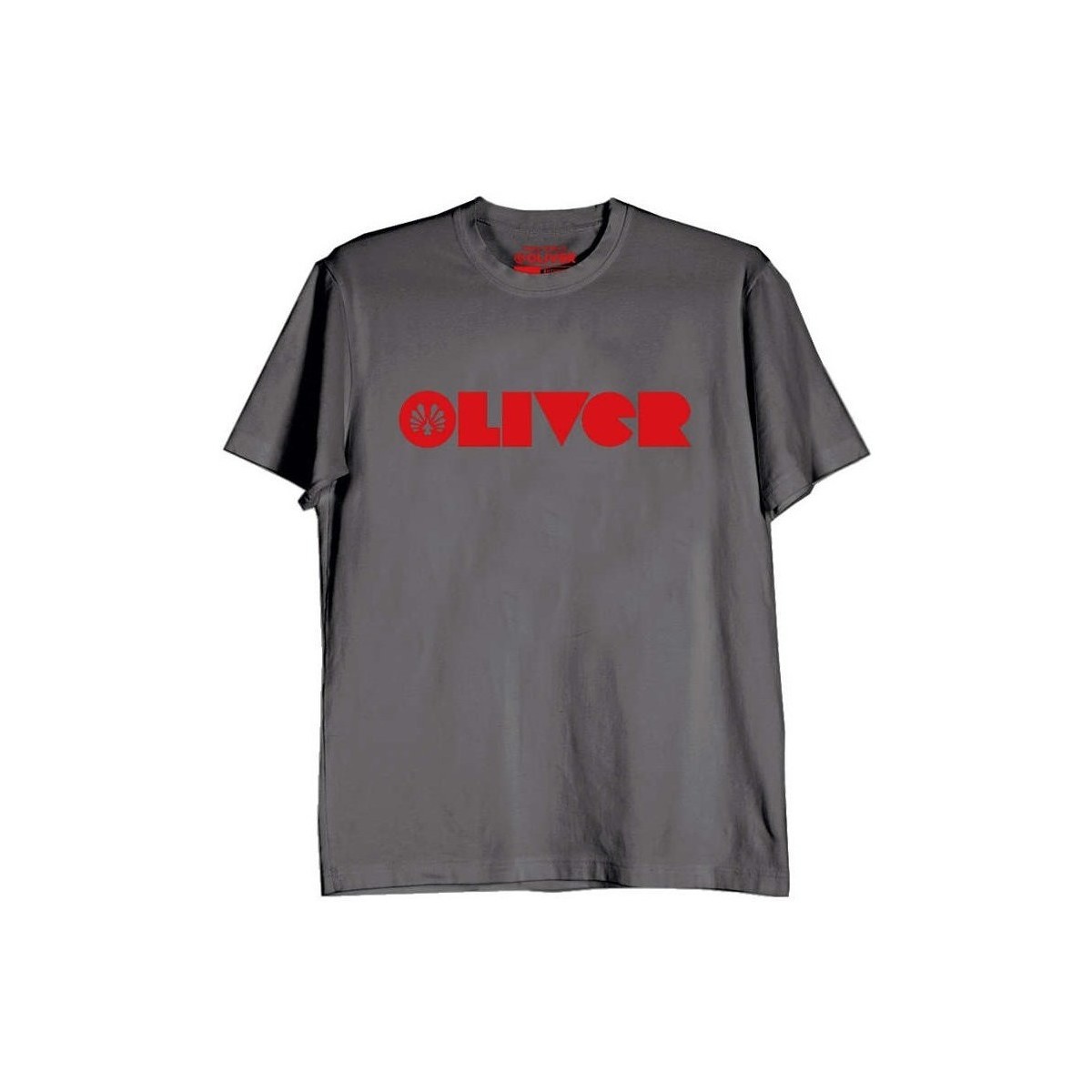 textil Herre T-shirts m. korte ærmer Oliver 83500 Grå