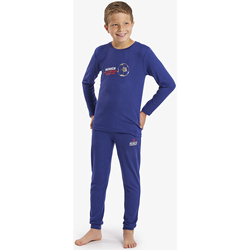 textil Dreng Pyjamas / Natskjorte Munich CP1150 Blå