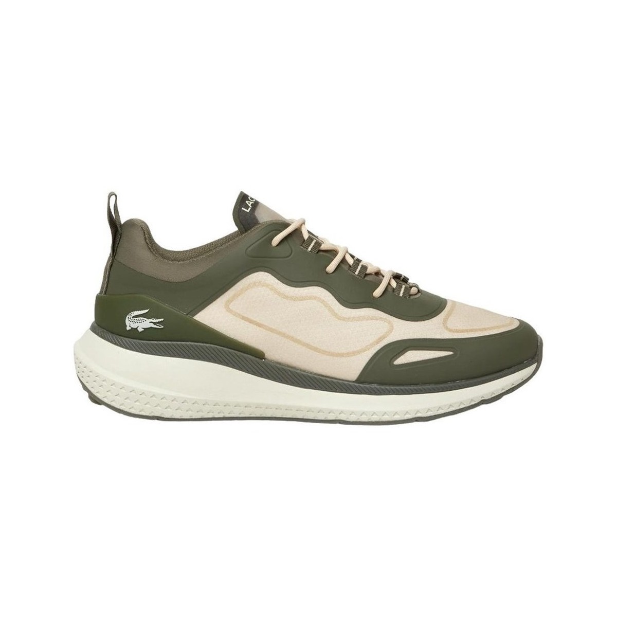 Sko Herre Lave sneakers Lacoste Active Creme, Grøn