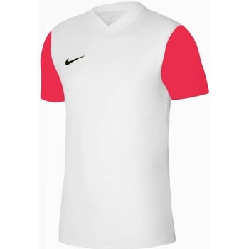 textil Herre T-shirts m. korte ærmer Nike Tiempo Premier II Jsy Hvid, Rød