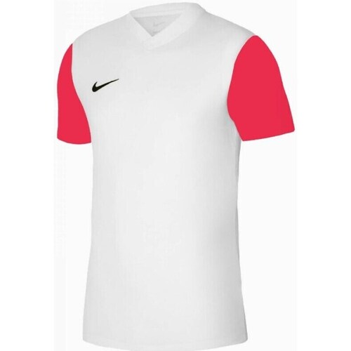 textil Herre T-shirts m. korte ærmer Nike Tiempo Premier II Jsy Rød, Hvid