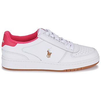 Polo Ralph Lauren POLO CRT PP-SNEAKERS-LOW TOP LACE Hvid / Pink