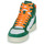 Sko Høje sneakers Polo Ralph Lauren POLO CRT HGH-SNEAKERS-HIGH TOP LACE Grøn / Hvid / Orange