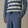 textil Herre Pyjamas / Natskjorte J&j Brothers JJBCP5800 Blå