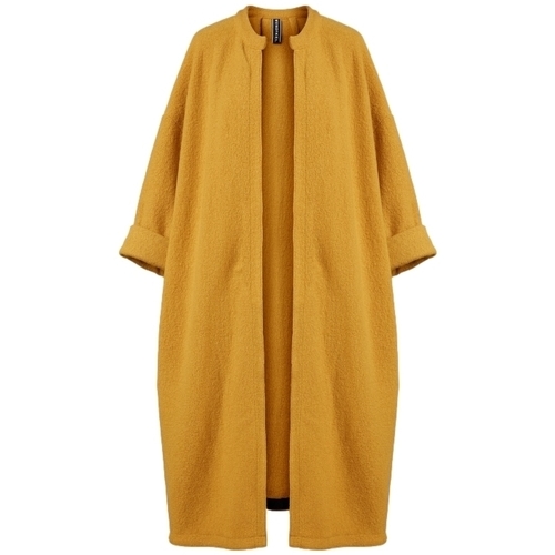 textil Dame Frakker Wendy Trendy Coat 110880 - Mustard Gul