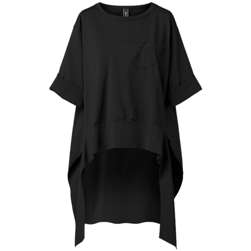 textil Dame Toppe / Bluser Wendy Trendy Top 221312 - Black Sort