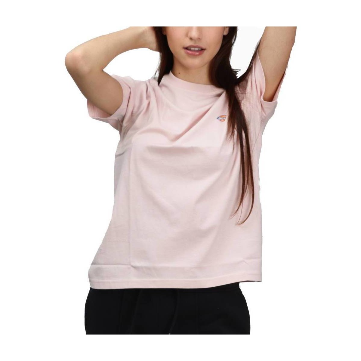 textil Dame Skjorter / Skjortebluser Dickies SS MAPLETON T-SHIRT W Pink