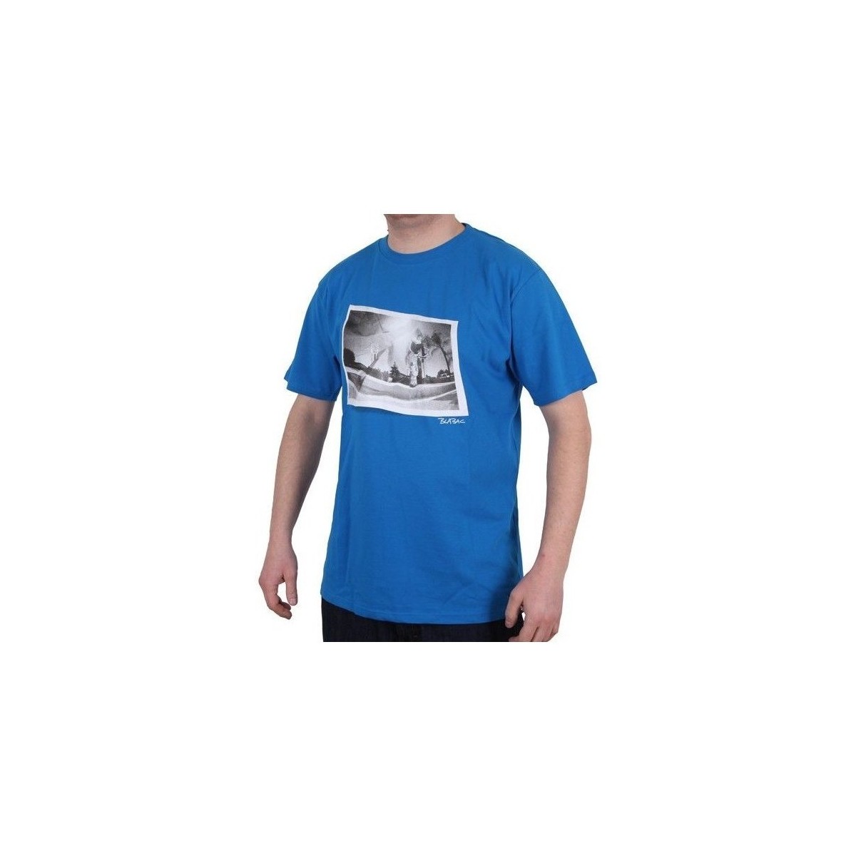 textil Herre T-shirts m. korte ærmer DC Shoes Krushed Blå