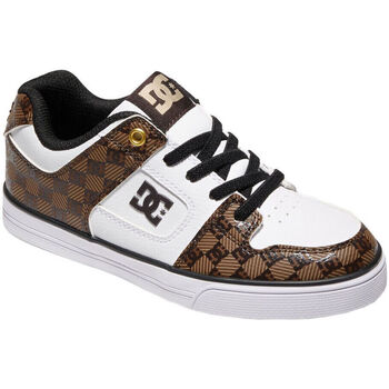 Sko Børn Sneakers DC Shoes Pure elastic se sn ADBS300301 BLACK/WHITE/BROWN (XKWC) Sort