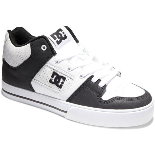 Sko Herre Sneakers DC Shoes Pure mid ADYS400082 WHITE/BLACK/WHITE (WBI) Hvid