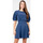 textil Dame Korte kjoler Elisabetta Franchi AB-969-3948-V283 Blå