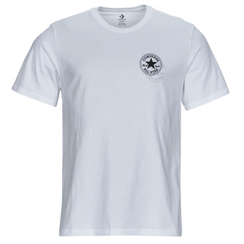 textil Herre T-shirts m. korte ærmer Converse GO-TO ALL STAR PATCH Hvid