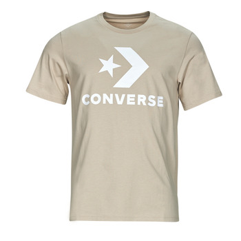 textil Herre T-shirts m. korte ærmer Converse GO-TO STAR CHEVRON LOGO Beige