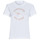 textil Dame T-shirts m. korte ærmer Converse FLORAL CHUCK TAYLOR ALL STAR PATCH Hvid