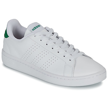 Sko Lave sneakers Adidas Sportswear ADVANTAGE Hvid / Grøn