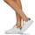 Sko Lave sneakers Adidas Sportswear ADVANTAGE Beige / Tartan