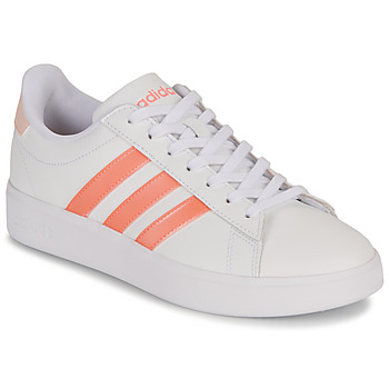 Sko Dame Lave sneakers Adidas Sportswear GRAND COURT 2.0 Hvid / Orange