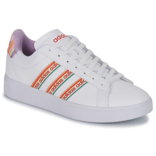 Sko Dame Lave sneakers Adidas Sportswear GRAND COURT 2.0 Hvid / Flerfarvet