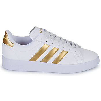 Sportswear GRAND 2.0 Hvid / Guld - Gratis fragt | Spartoo.dk ! Sko Lave sneakers Dame 463,00