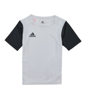 textil Dreng T-shirts m. korte ærmer adidas Performance ESTRO 19 JSYY Hvid