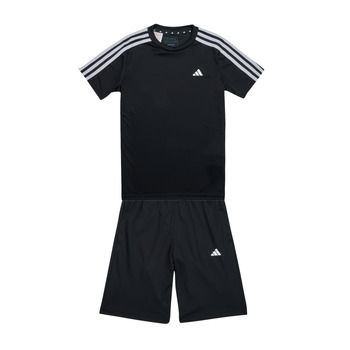 textil Børn Sæt Adidas Sportswear TR-ES 3S TSET Sort