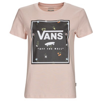 textil Dame T-shirts m. korte ærmer Vans MICRO DITSY BOX FILL Pink