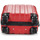 Tasker Hardcase kufferter David Jones BA-1050-4 Rød