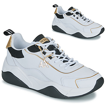 Sko Dame Lave sneakers Armani Exchange XV580-XDX104 Hvid / Sort
