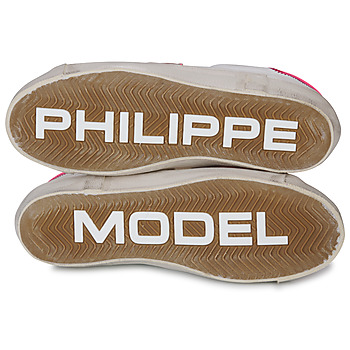 Philippe Model PRSX LOW WOMAN Hvid / Pink
