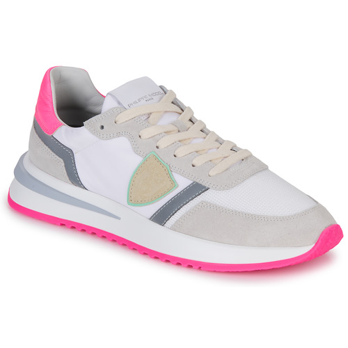 Sko Dame Lave sneakers Philippe Model TROPEZ 2.1 Hvid / Pink