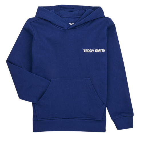 textil Dreng Sweatshirts Teddy Smith S-REQUIRED HOOD Blå